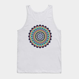 Warm Mandala Star Tank Top